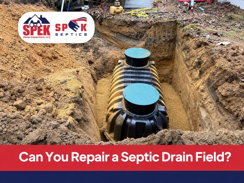 Can You Repair a Septic Drain Field?